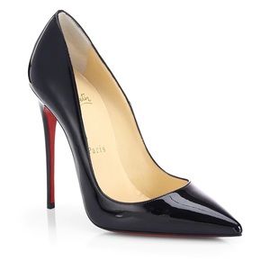 CHRISTIAN LOUBOUTIN So Kate Patent Leather Pumps size 38